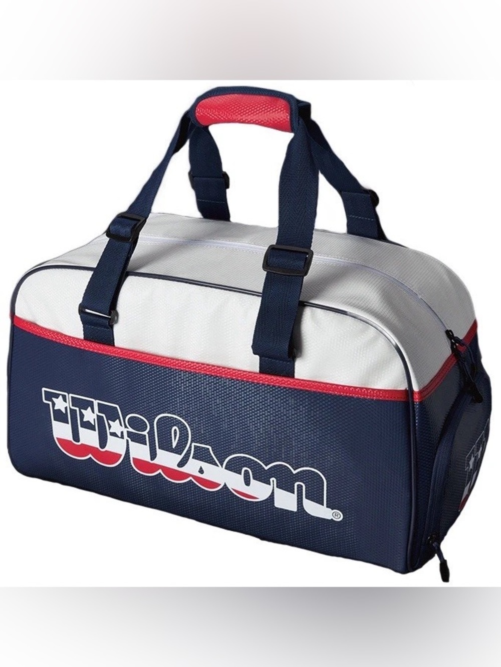NWT Wilson Tennis Small Duffel Bag • Americana